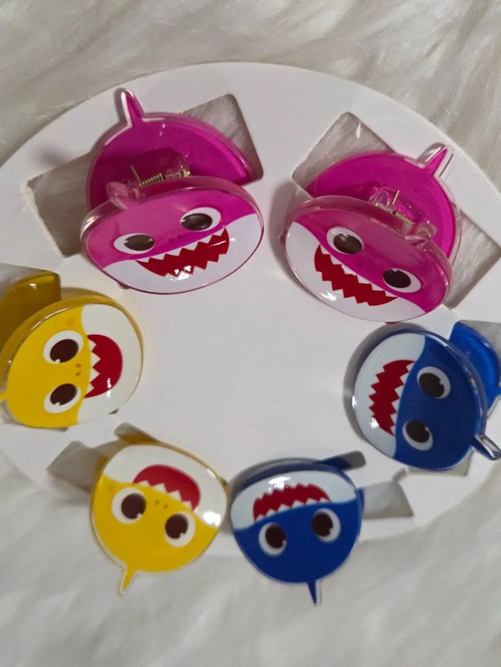 Baby Shark Mini Claw Clip Set